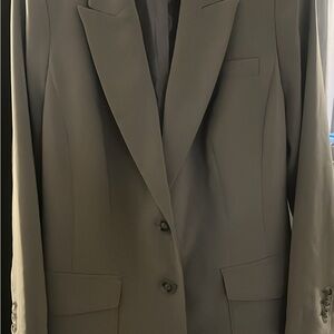 Classic olive green women’s additionelle blazer